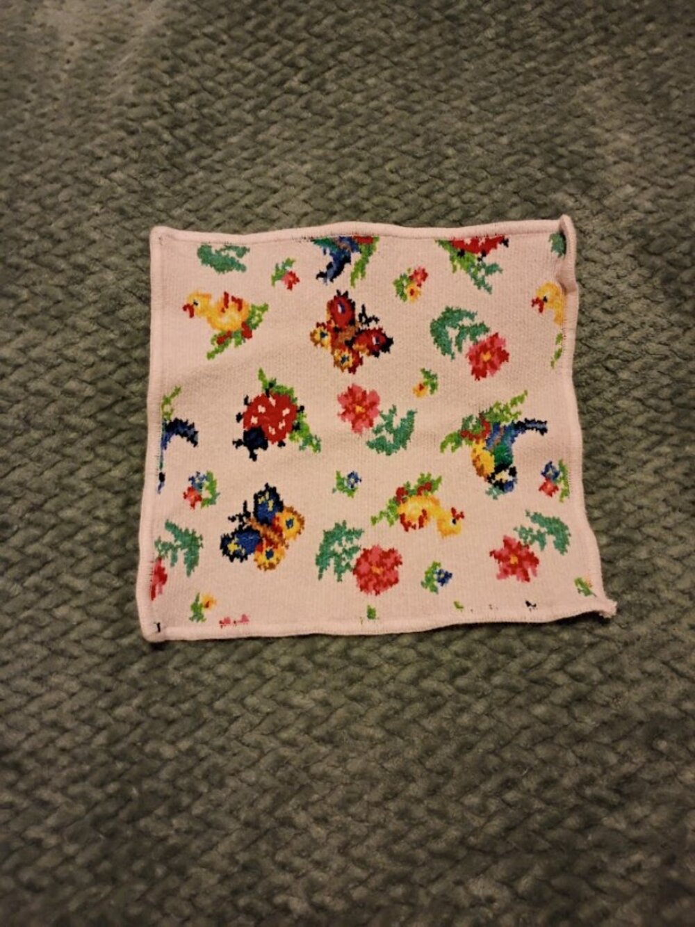 FEILER Mini Handkerchief (Pink)100% Cotton--Made in Germany